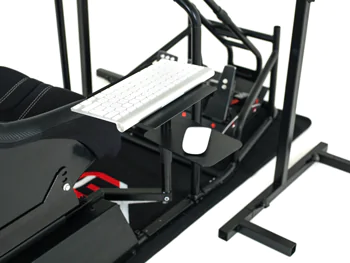 Keyboard and Mouse holder for racing simulator