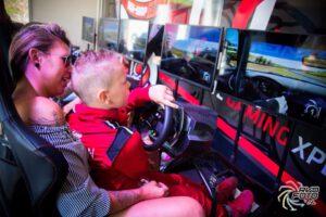 Race simulator trailer huren