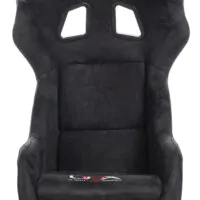 Rally sim chair black version front