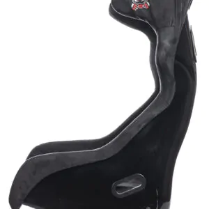 Rally sim chair black version side