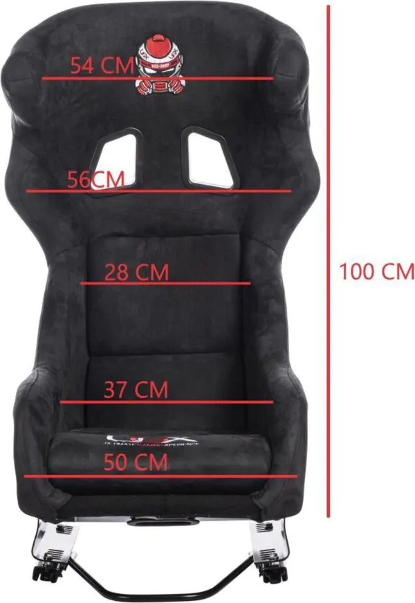 Sizes chart rally sim chair