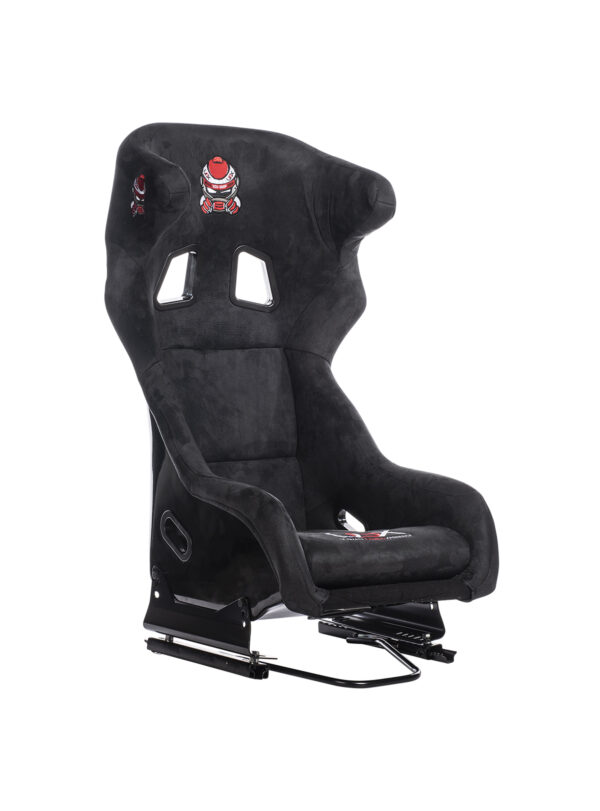 rally sim chair front side.