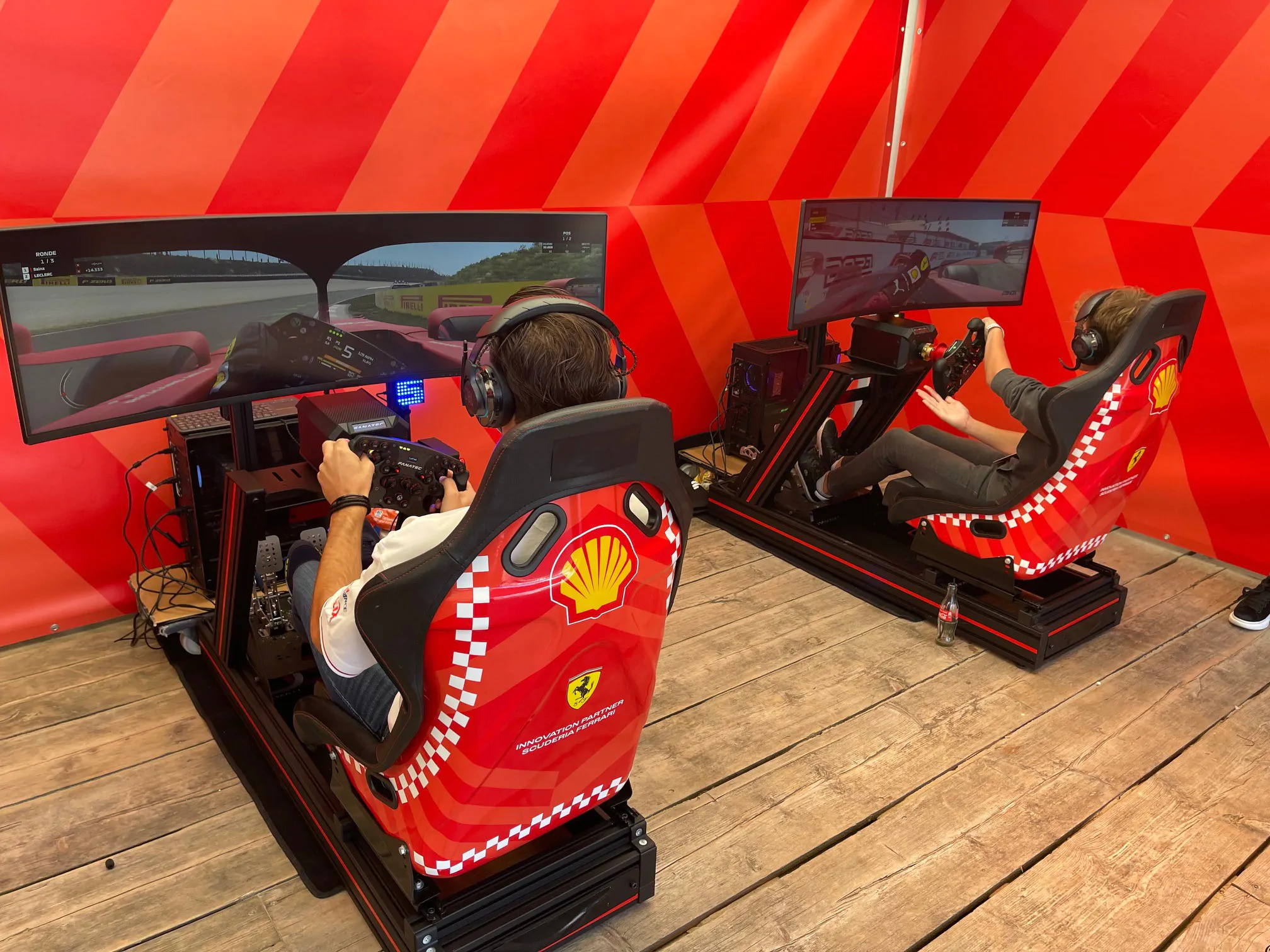 Ferrari Race simulators