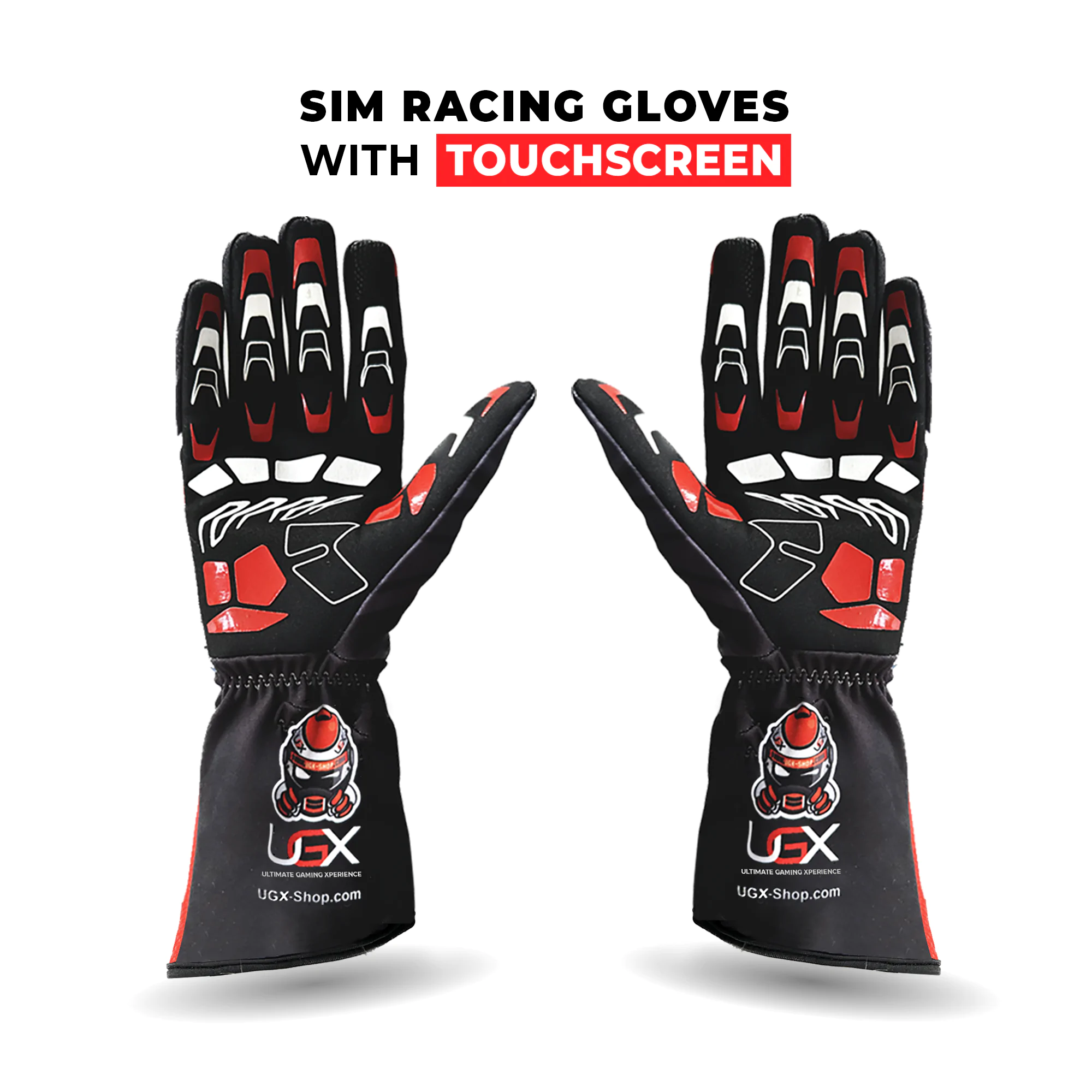 Sim-Racing Gloves for Simulator Steering Wheel Games