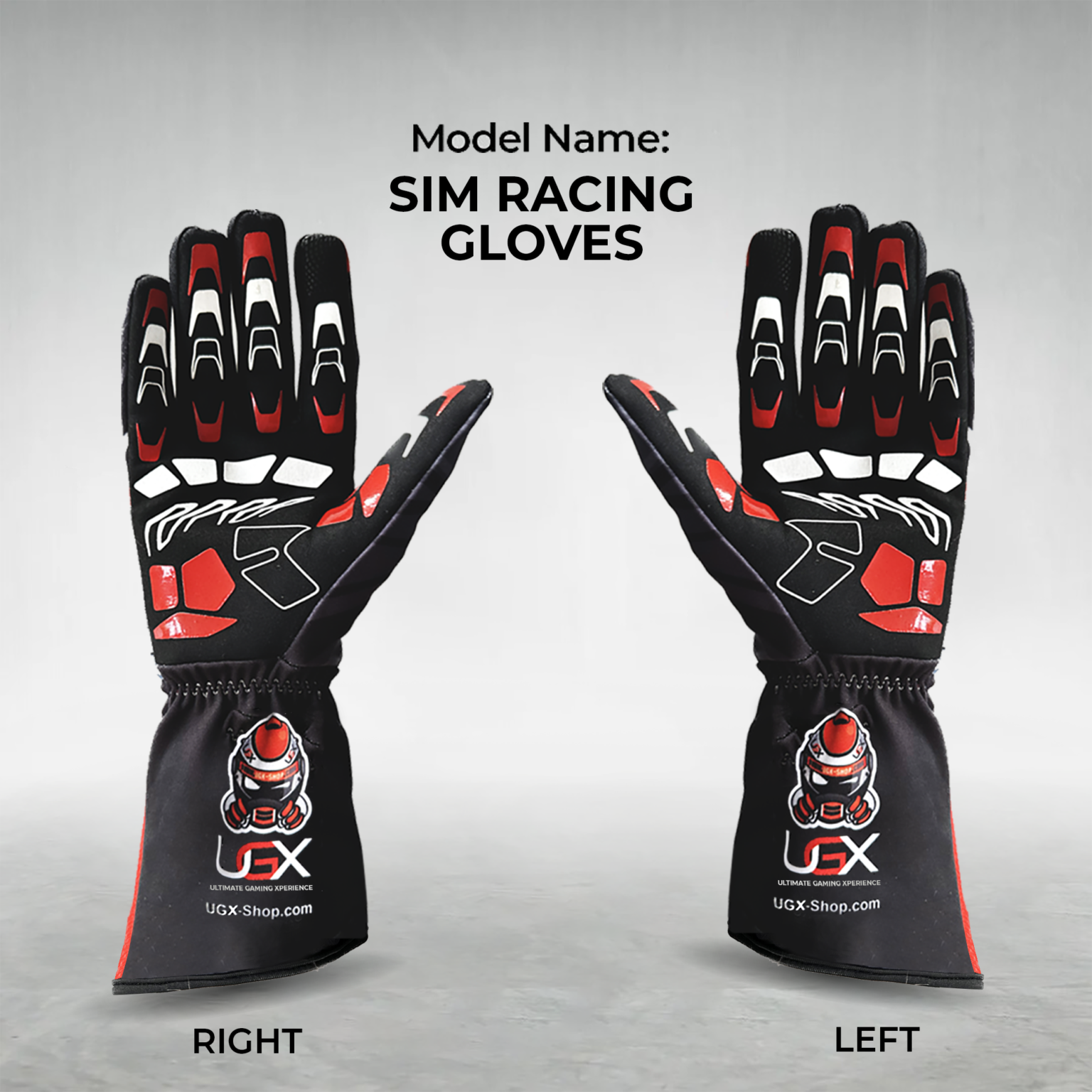 Sim Racing gloves with touchscreen » UGX Race simulators
