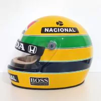 Ayrton Senna 1988 Replica Helmet - Image 2