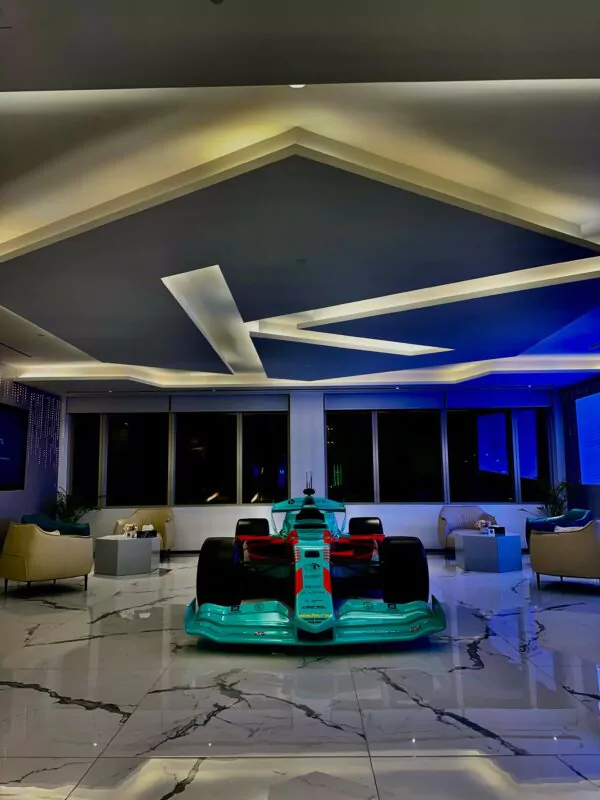 Dallara SF23 Showcar night
