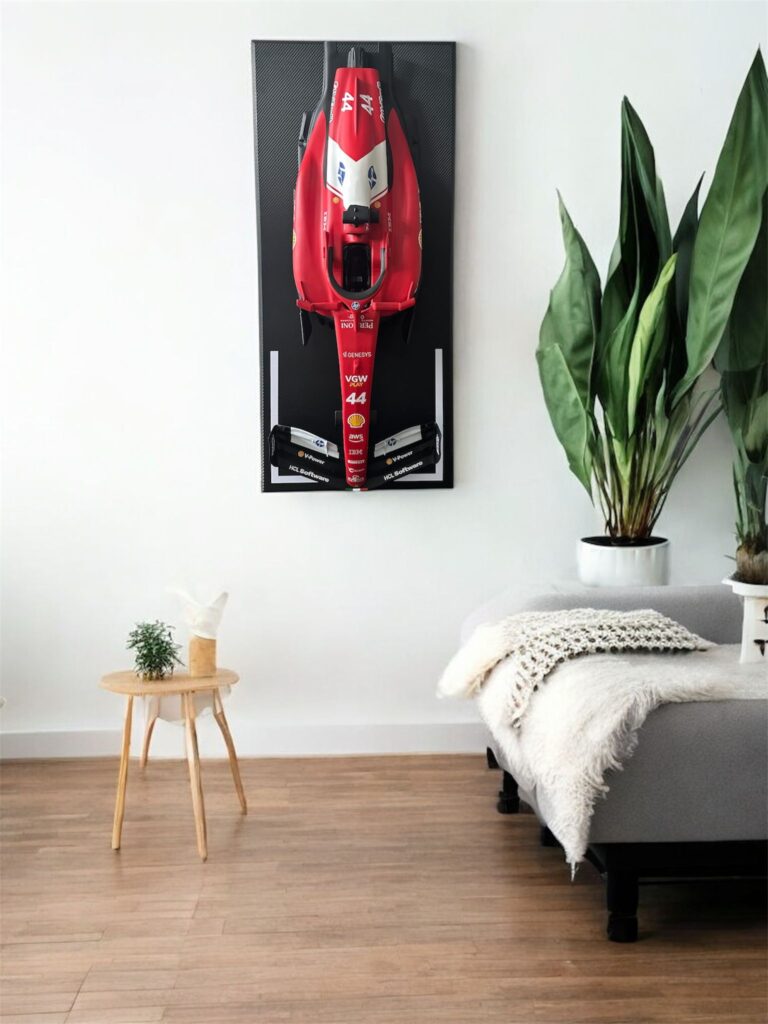 F1 Scale frame wall mounting