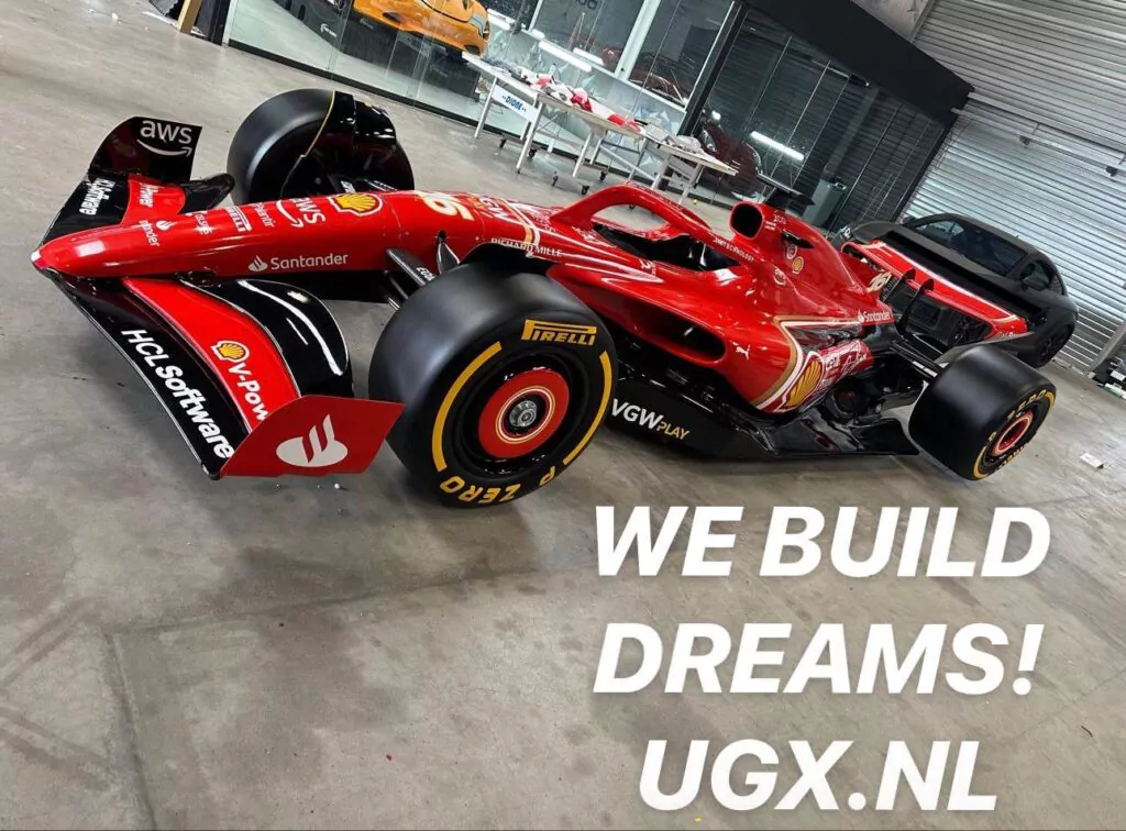 verhuur F1 Race simulator full showcar
